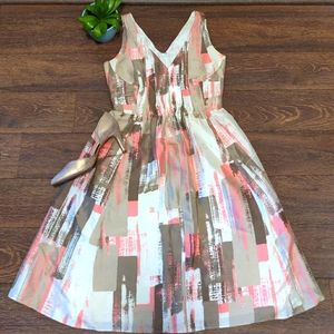 Banana Republic silk party dress